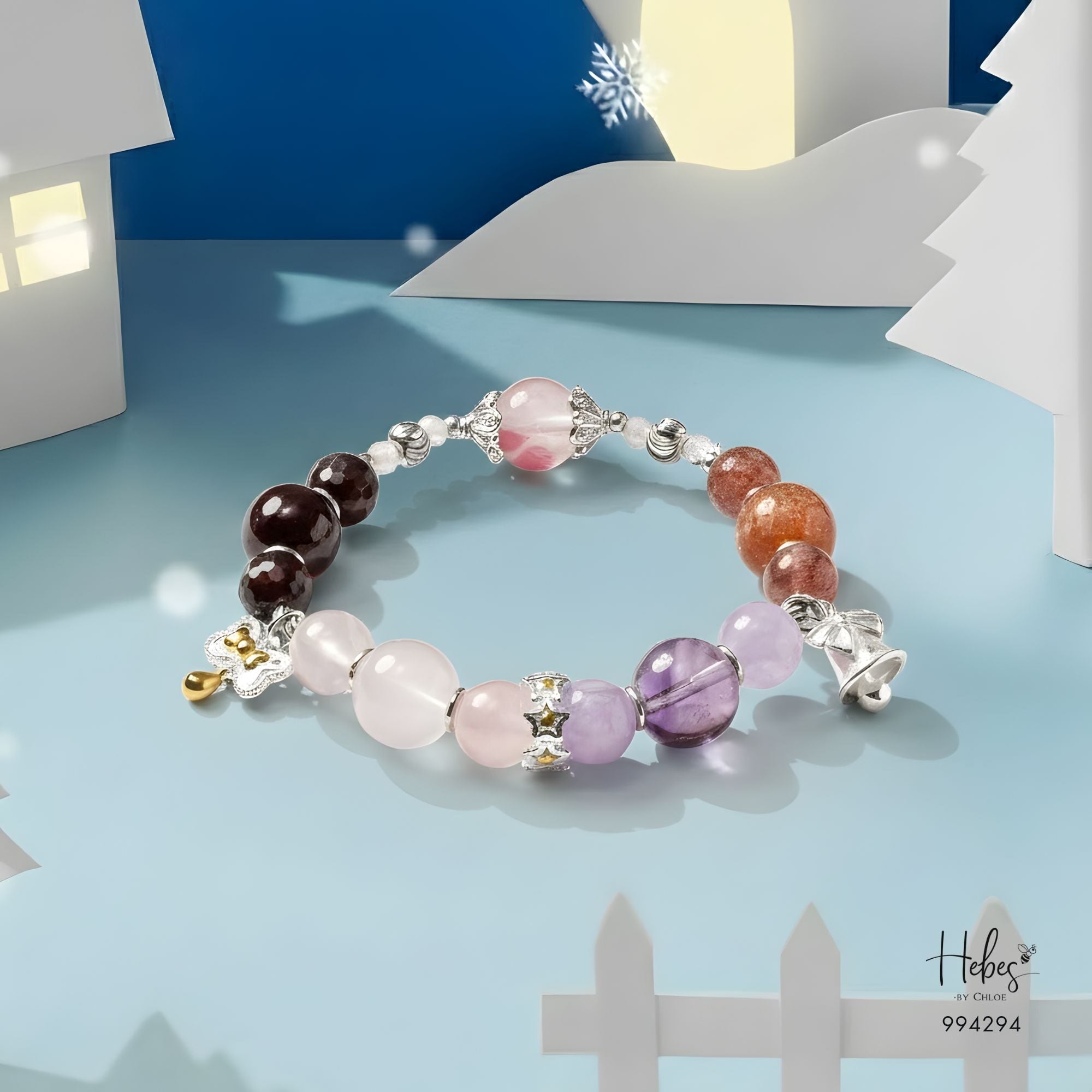 Winter Aurora Amethyst Bracelet 994294