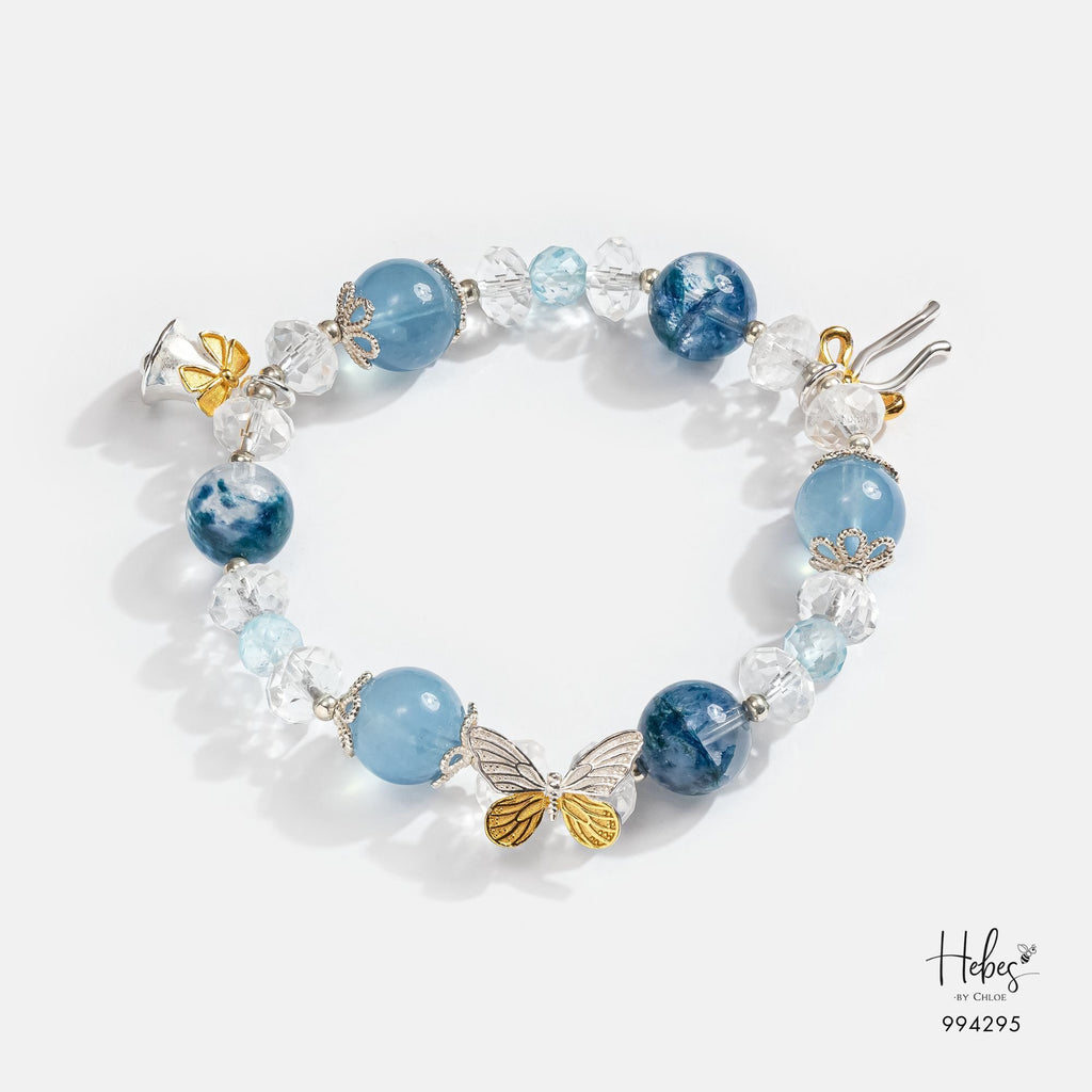 Twinkle Star Aquamarine Bracelet 994295