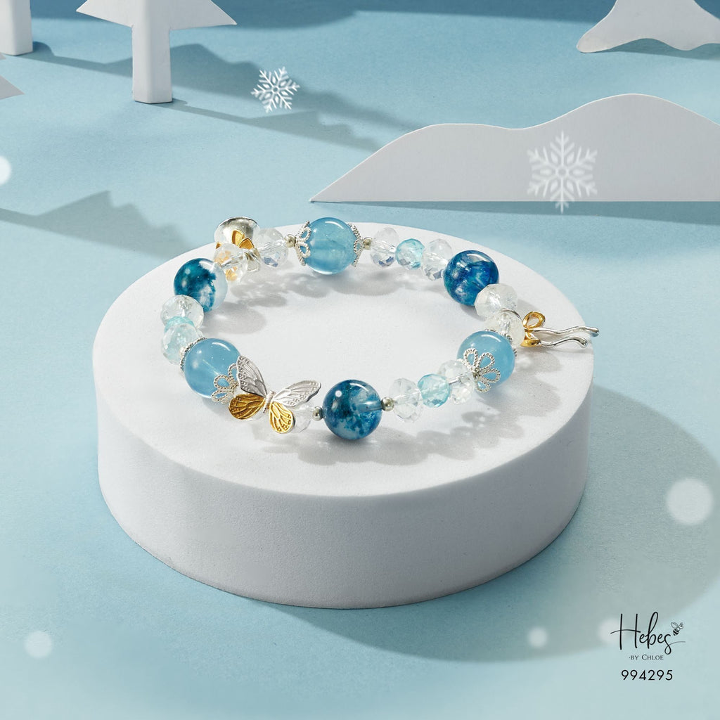 Twinkle Star Aquamarine Bracelet 994295