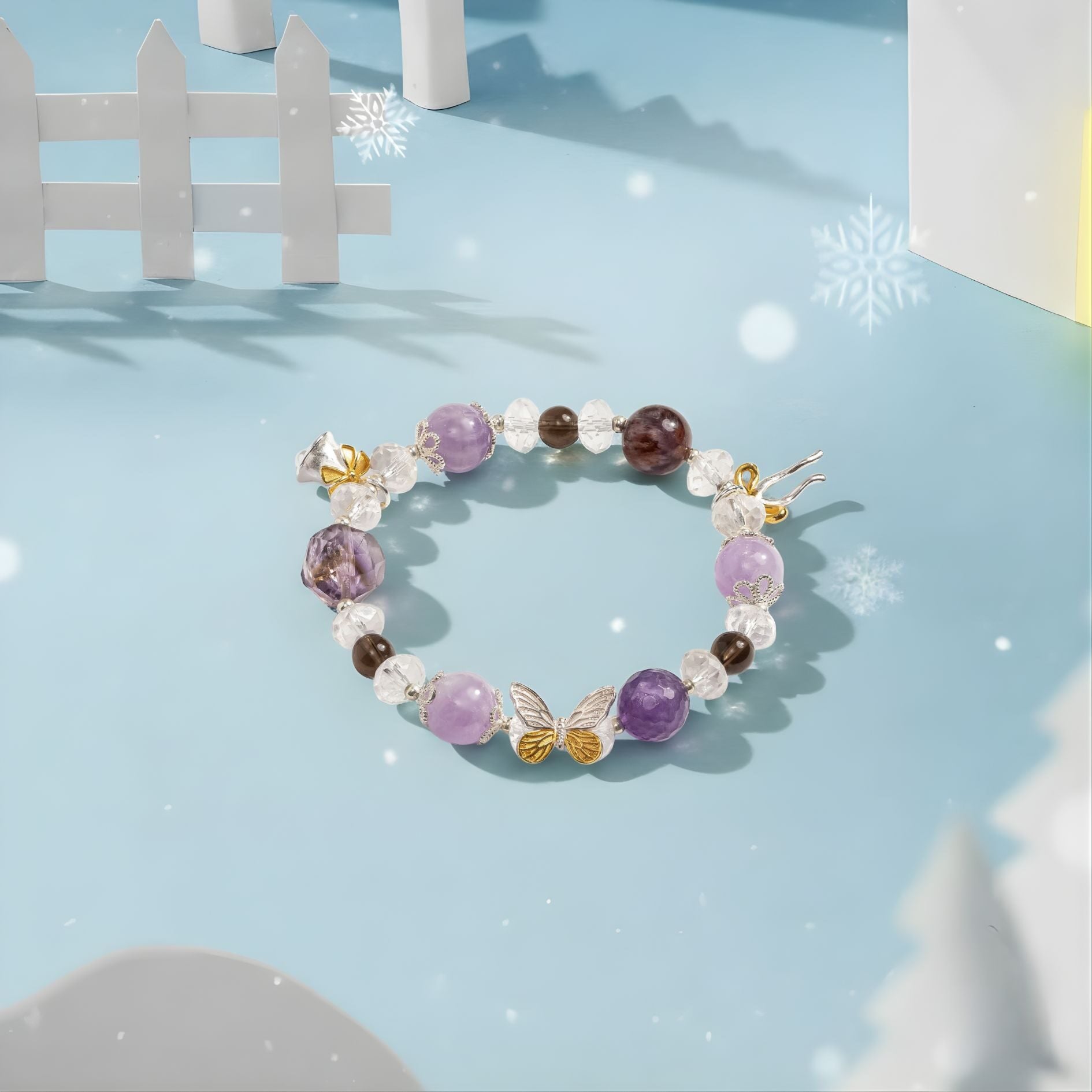 Twinkle Star Amethyst Bracelet 994297