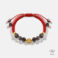 Mantra Black Rutilated Wealth Bracelet 994332
