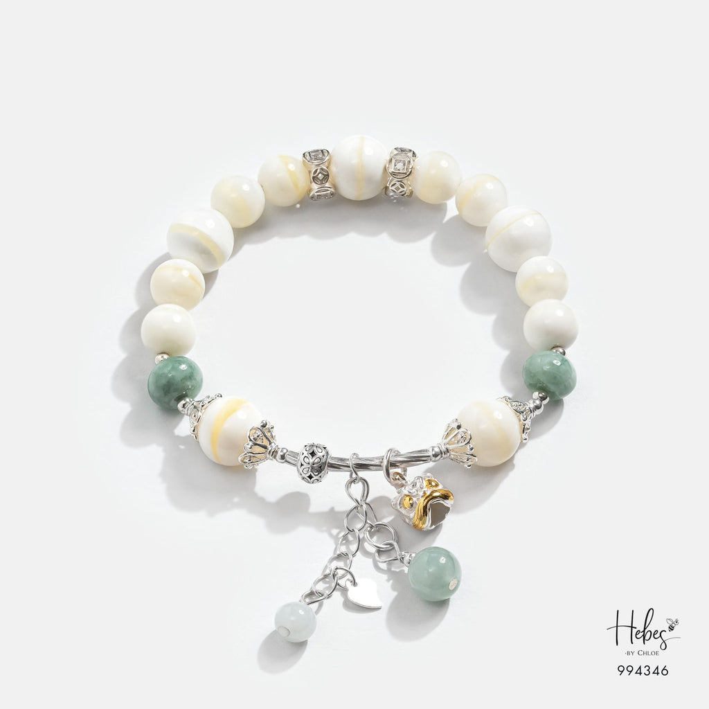 White Shell x Jade Eternal Vitality Bracelet 994346