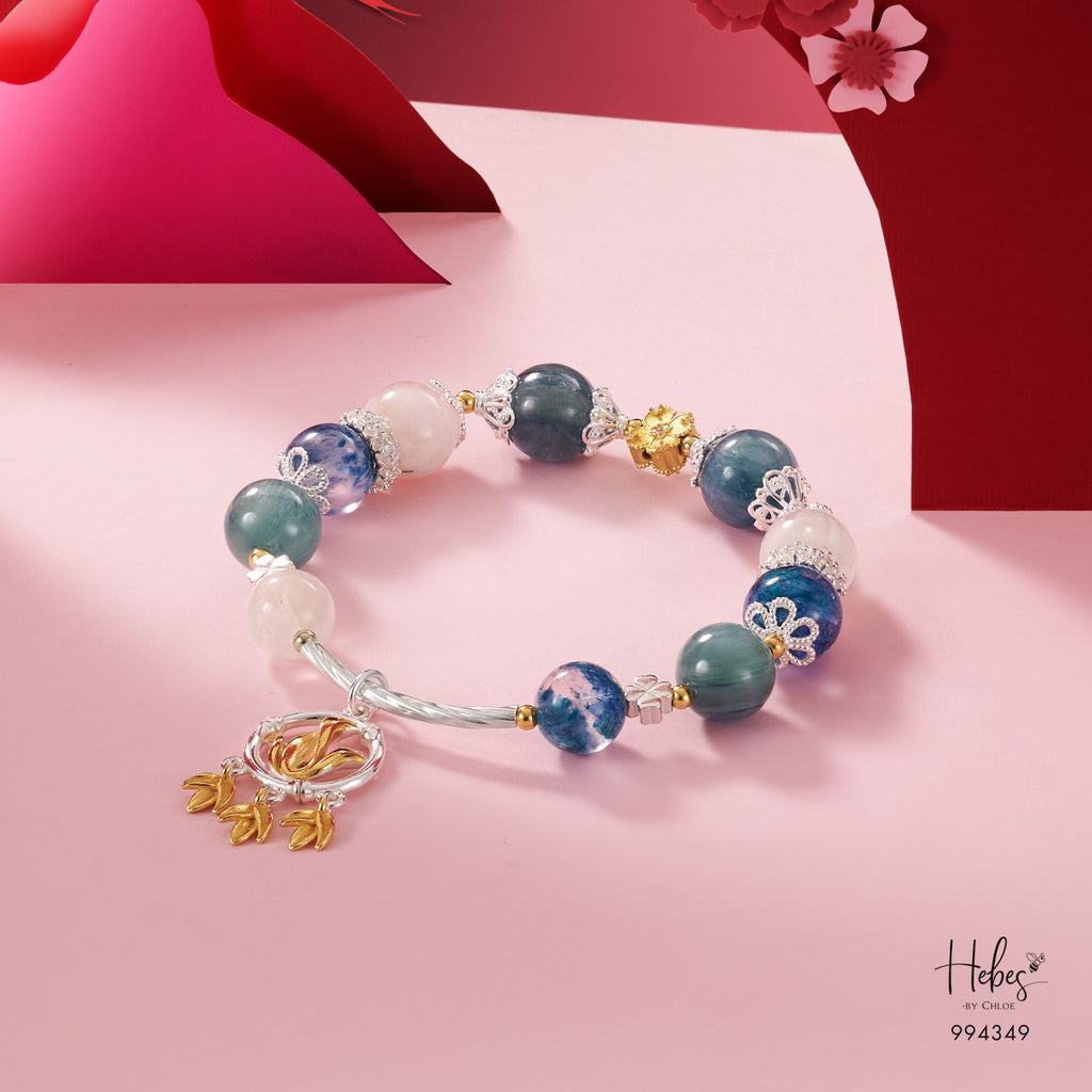 Turquoise &amp; Lodolite Sacred Flow Bracelet 994349