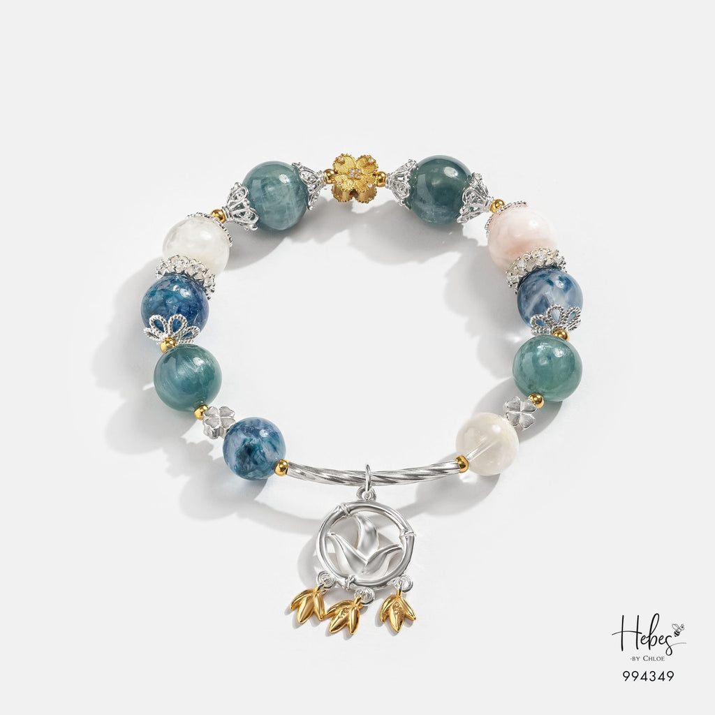 Turquoise &amp; Lodolite Sacred Flow Bracelet 994349