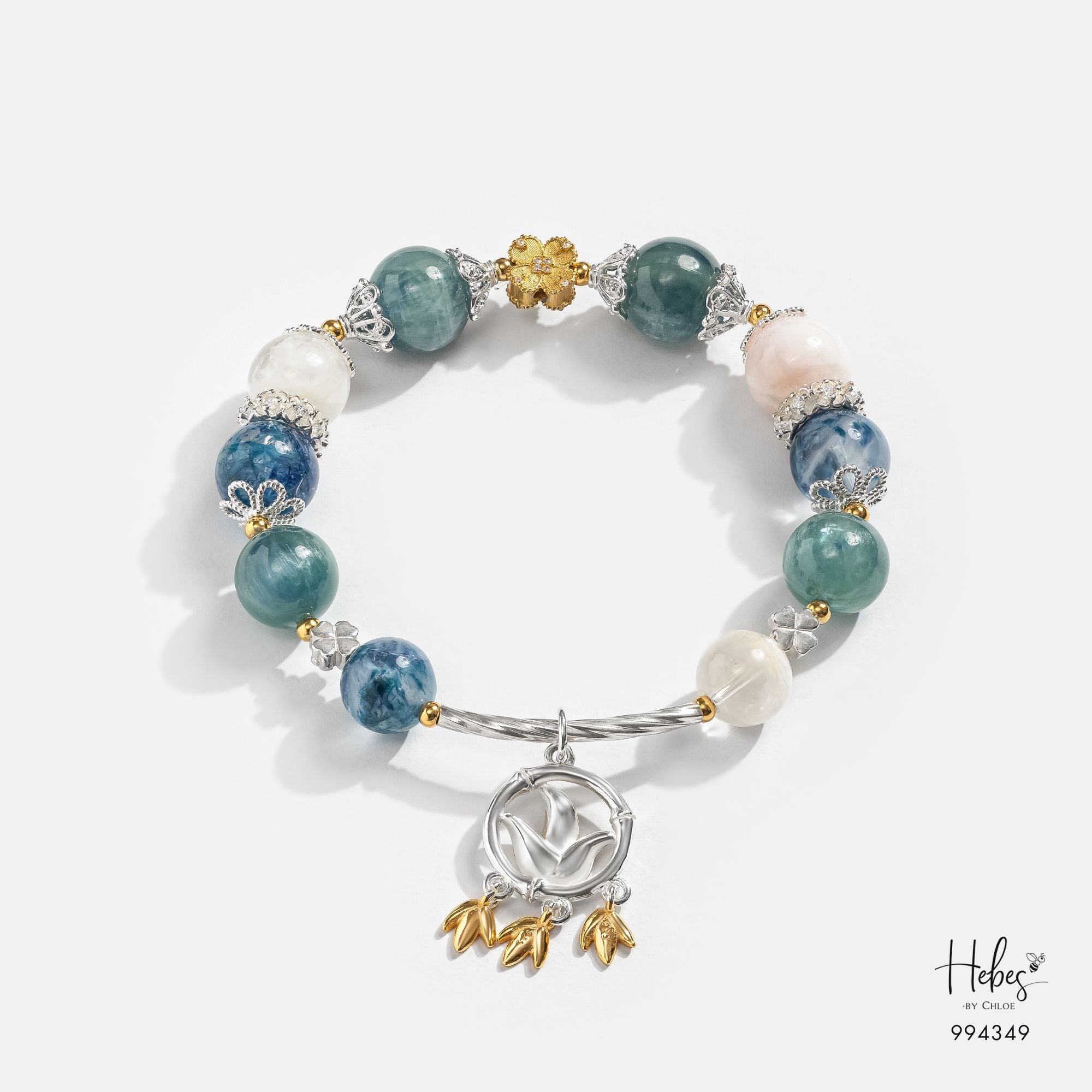 Turquoise &amp; Lodolite Sacred Flow Bracelet 994349
