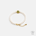 Akoya Pearl Halo Jade Bracelet 994383