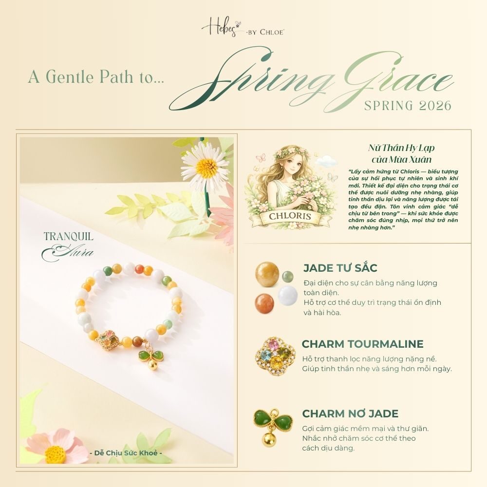 Four - Tone Jade Tranquil Aura Bracelet 994399
