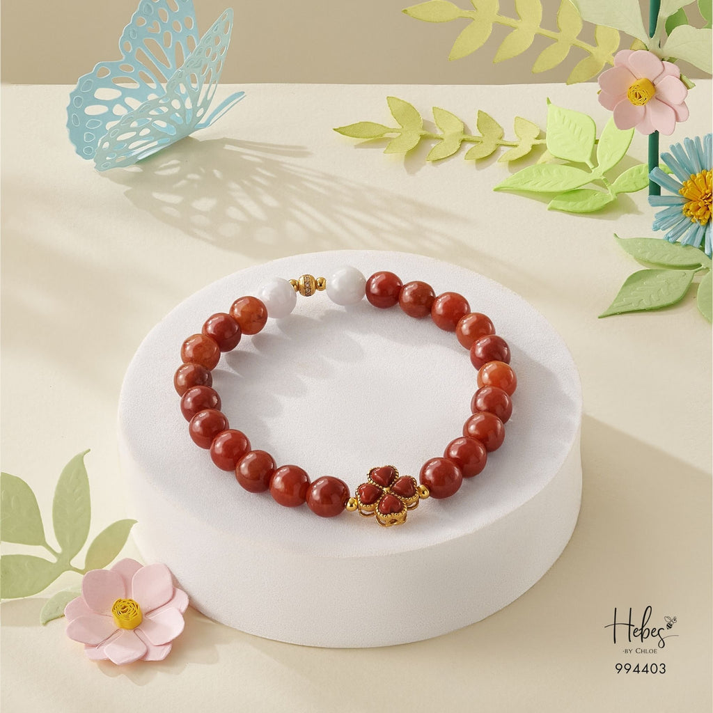 Red Jade Tranquil Core Bracelet 994403