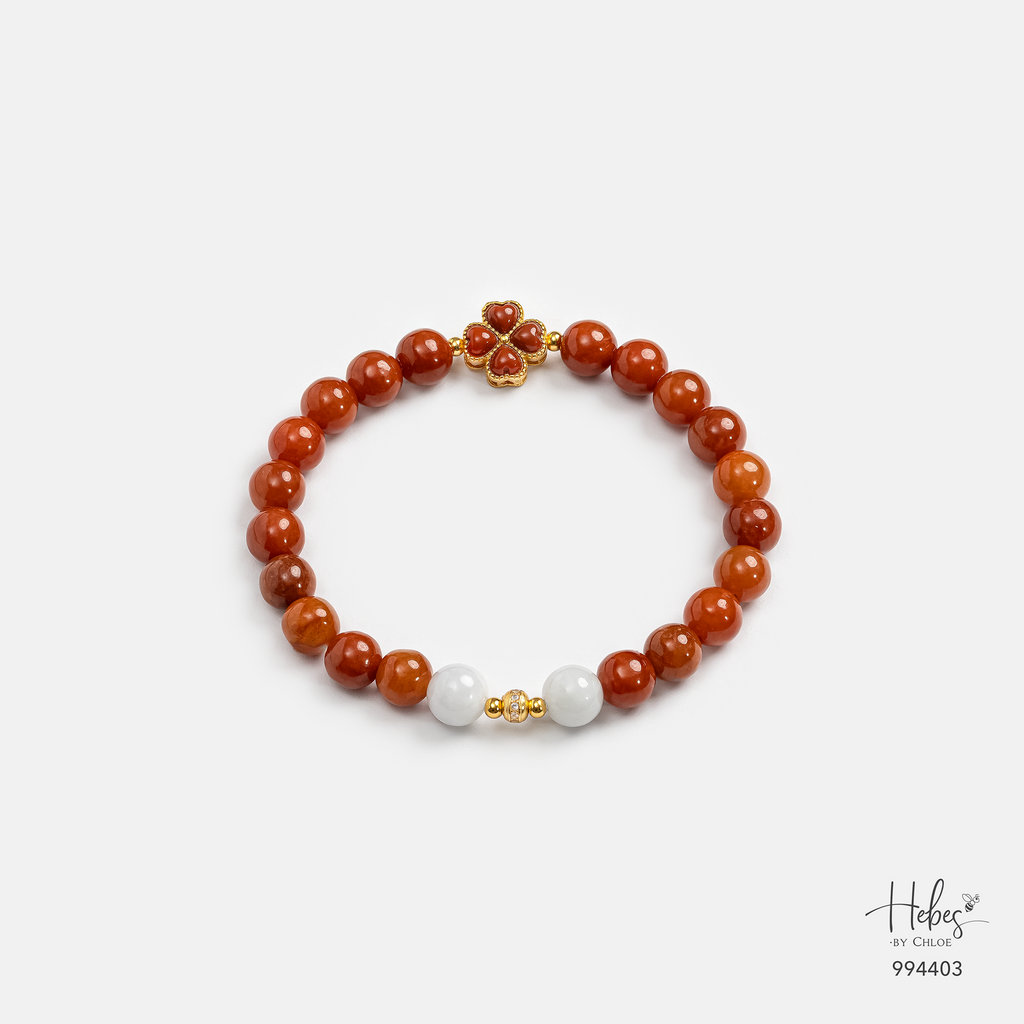 Red Jade Tranquil Core Bracelet 994403