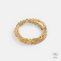 18K Gold Pixiu Yellow Rutilated Quartz Bracelet (6mm) 994424