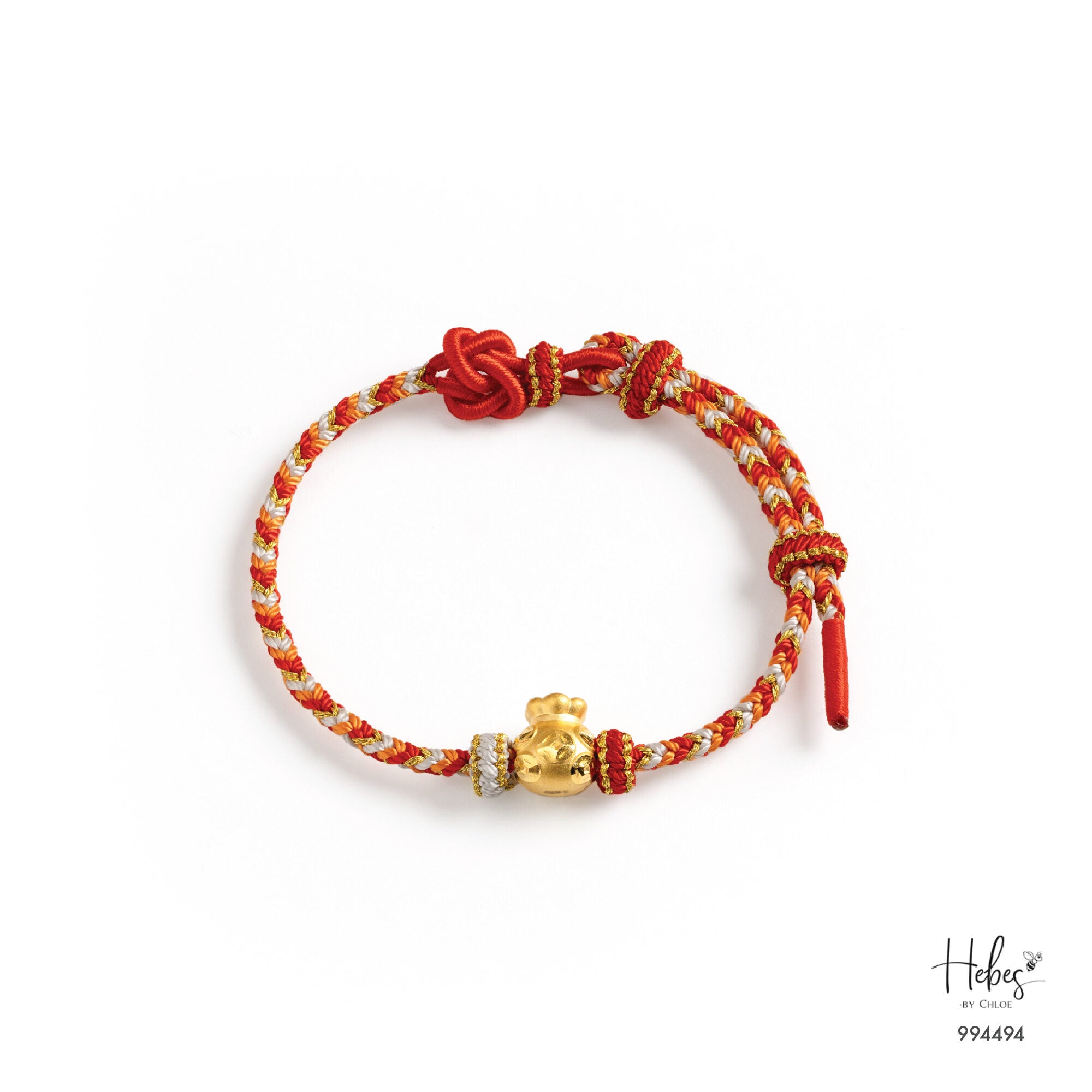 Mantra 24K Golden Pouch Bracelet 994494