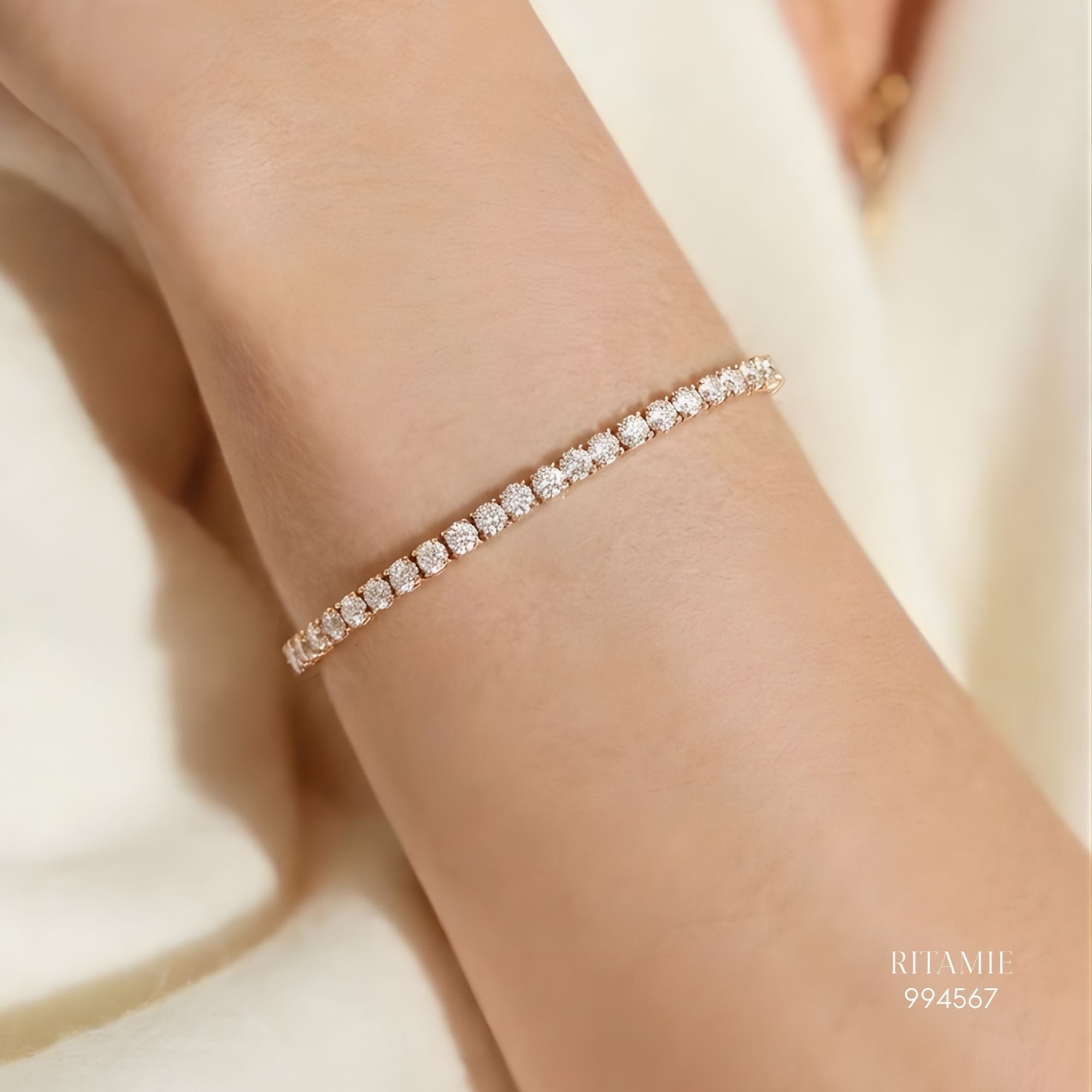 The Rose Éclat Tennis Bracelet 994567