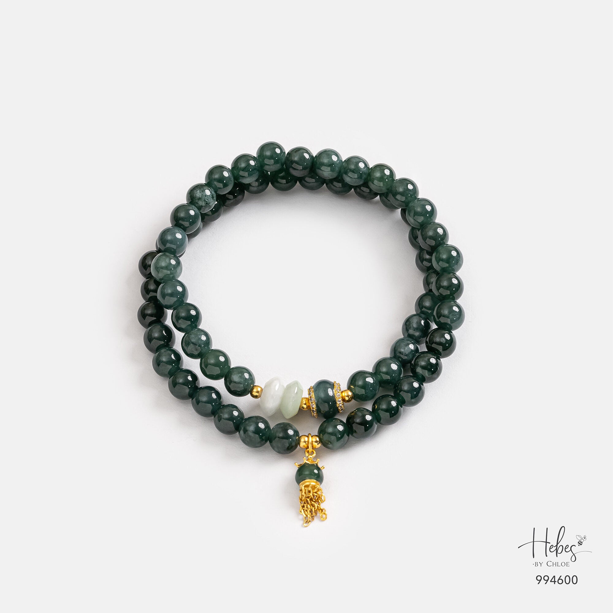 Ember Bloom Jade Bracelet 994600