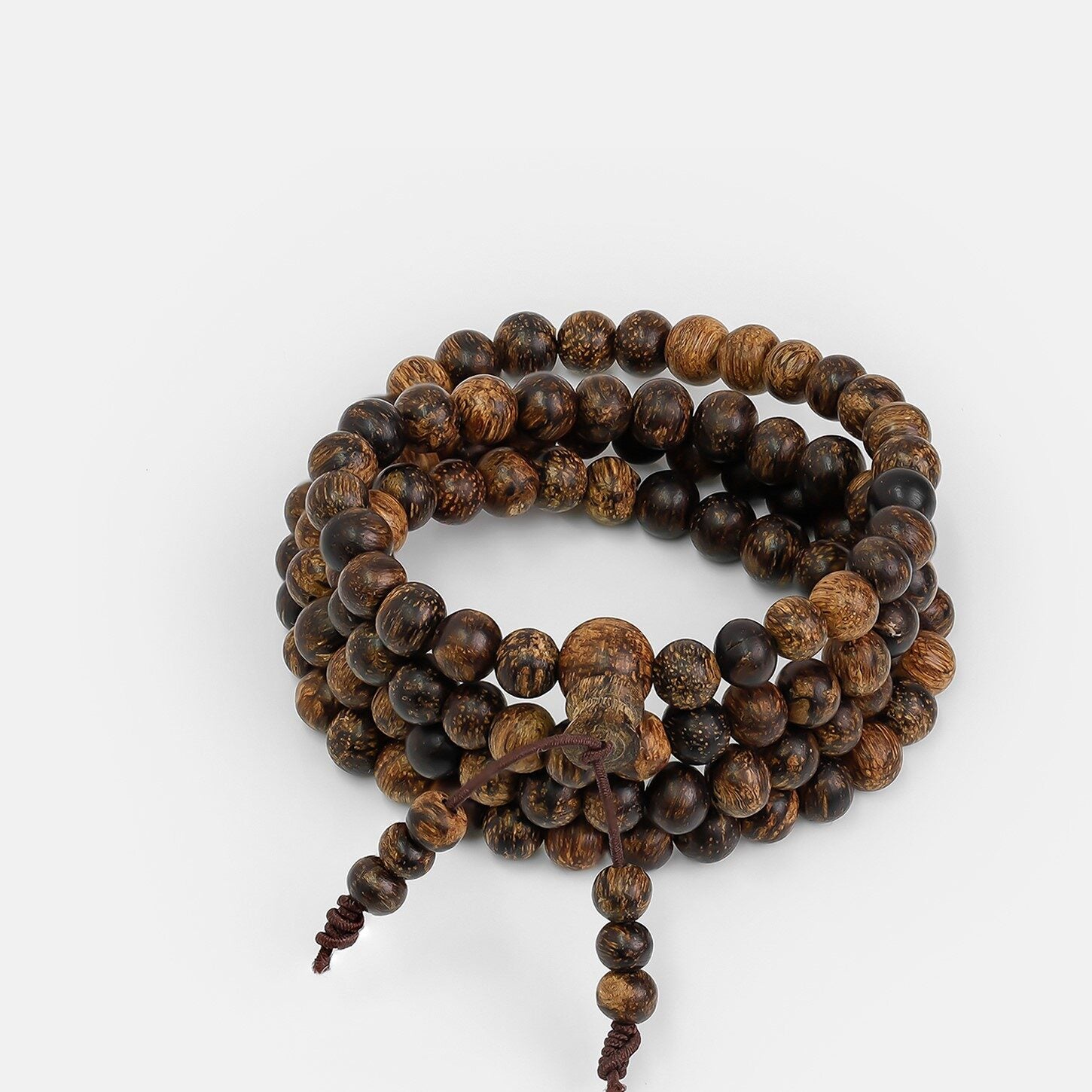 Indonesian 108 Beads Agarwood Bracelet (6mm)