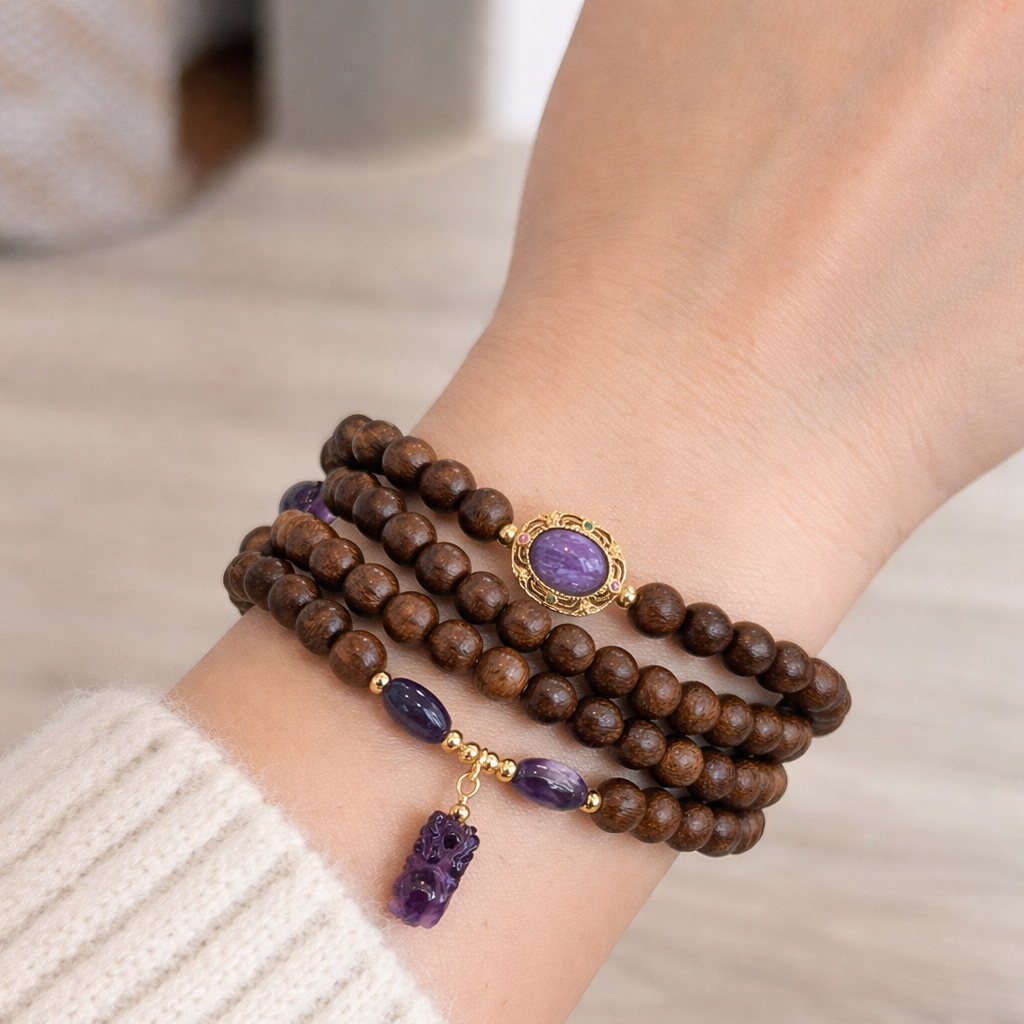 108 beads Vietnamese Agarwood Bracelet 994628