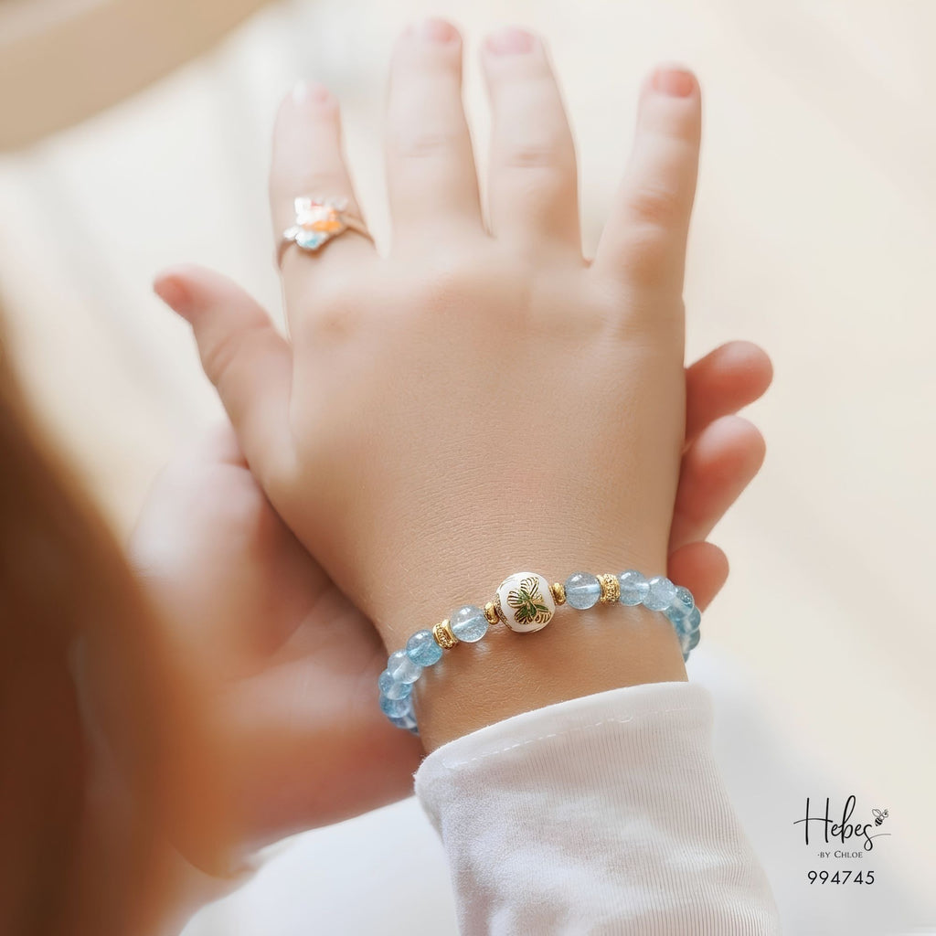 Aquamarine Starry Night Bracelet 994745