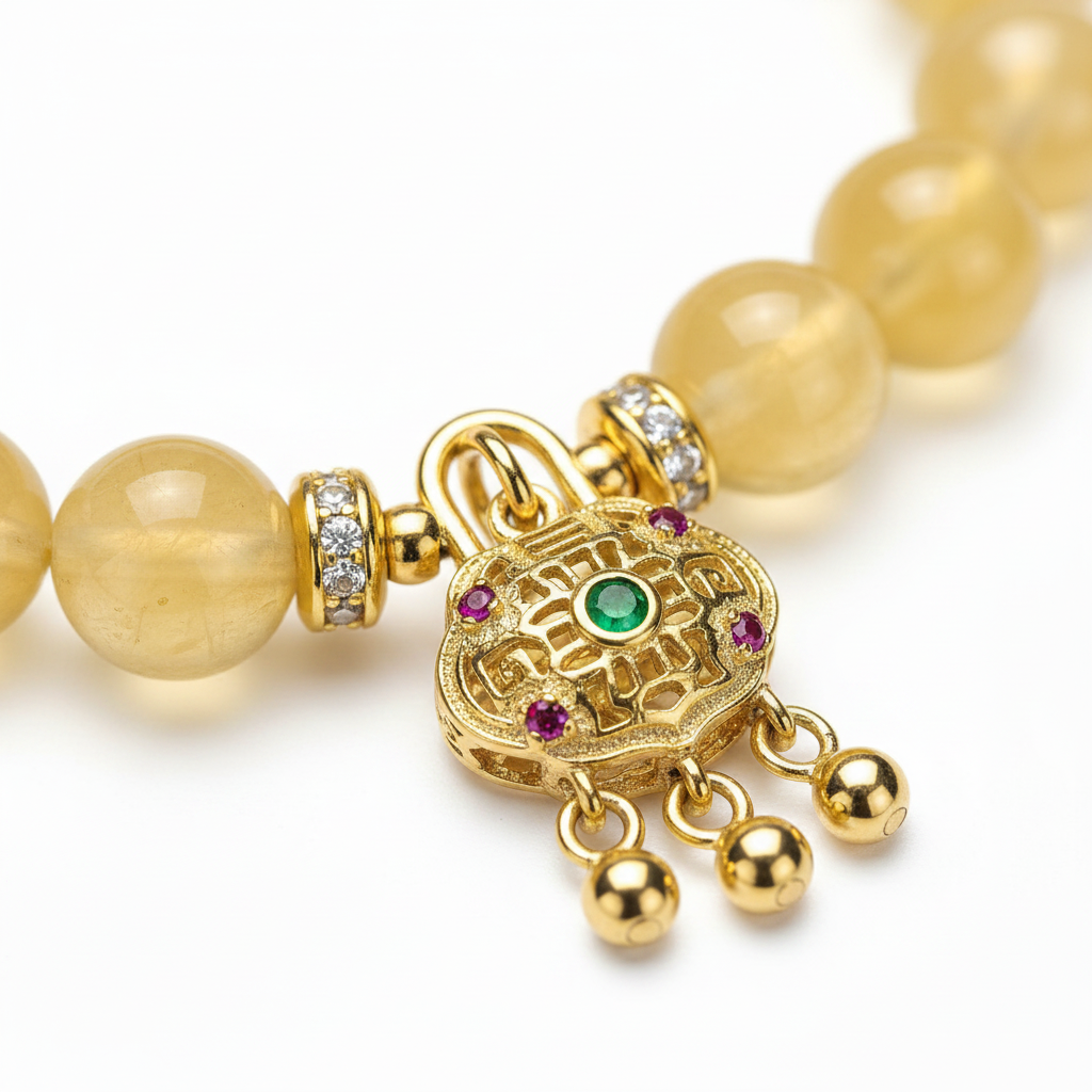Yellow Jade Bracelet 994747