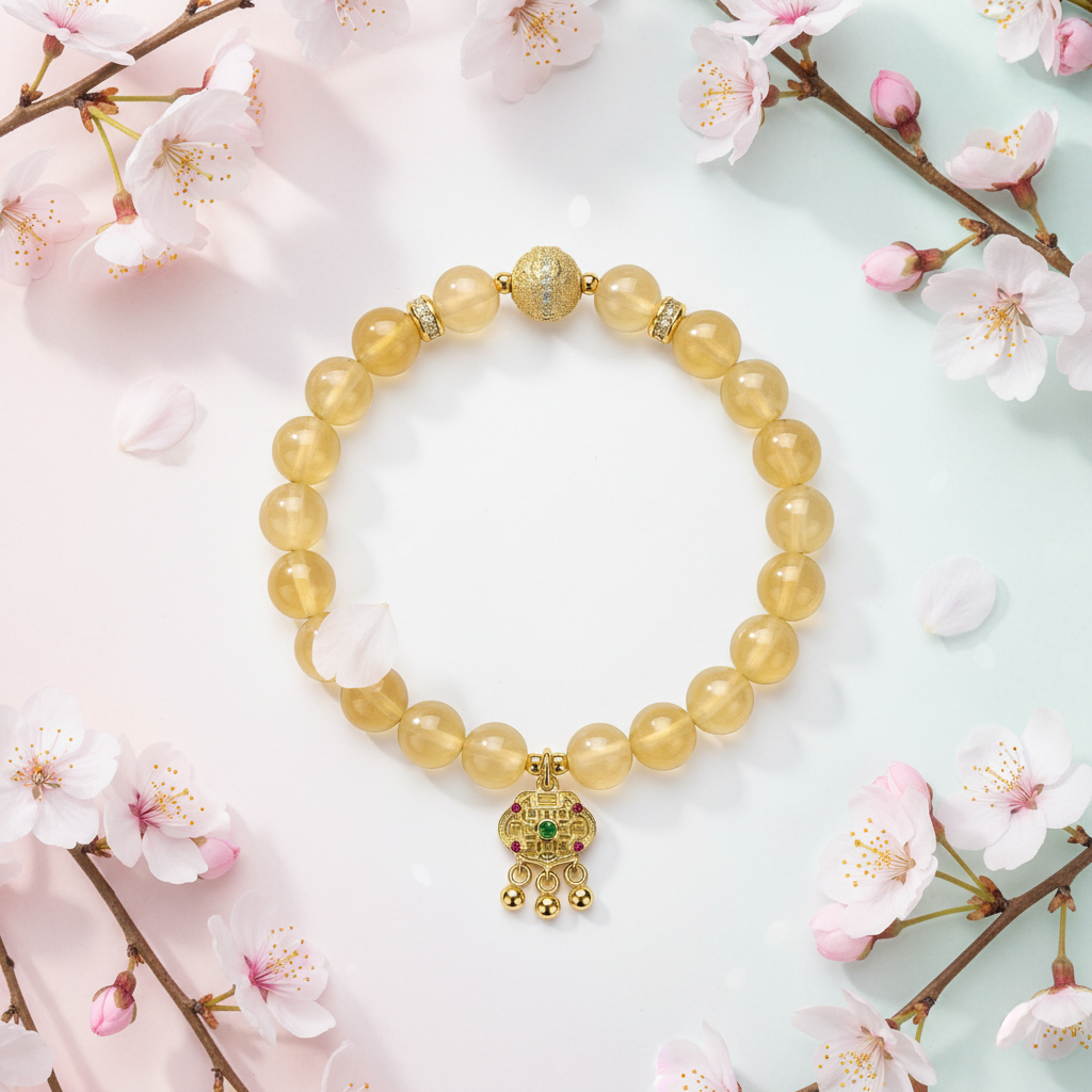 Yellow Jade Bracelet 994747
