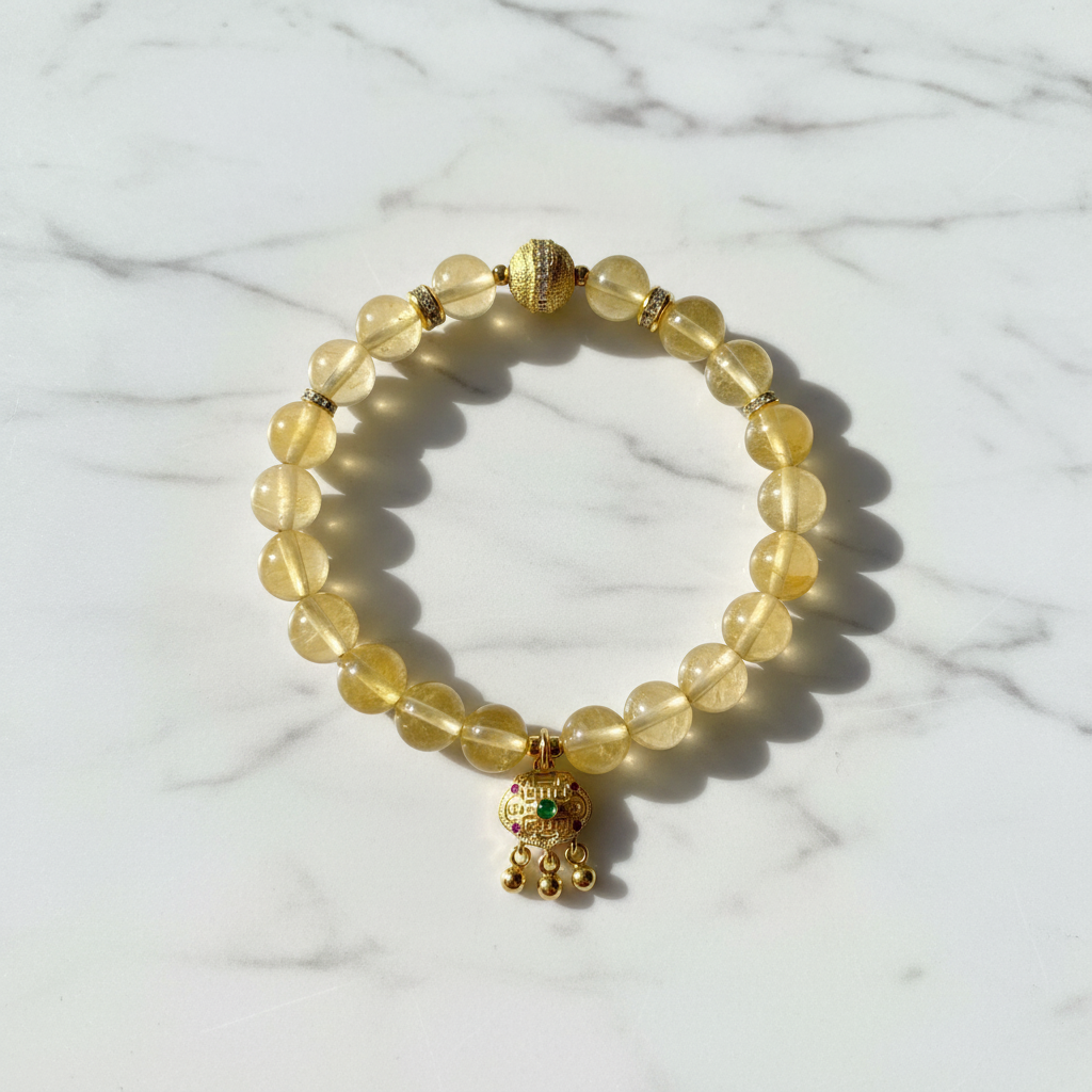 Yellow Jade Bracelet 994747