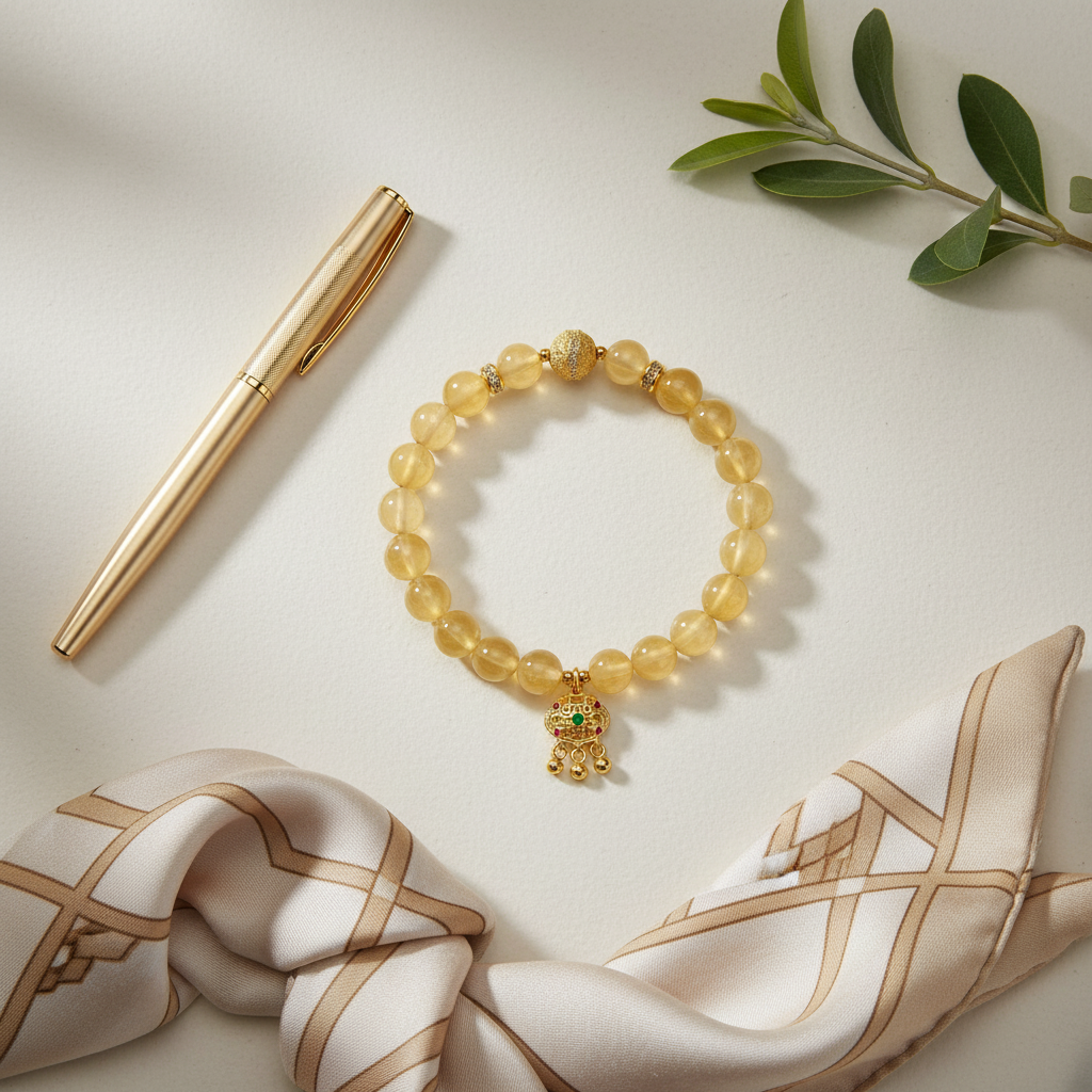 Yellow Jade Bracelet 994747