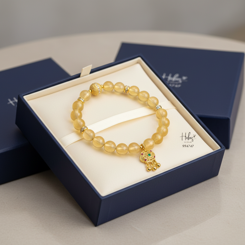 Yellow Jade Bracelet 994747