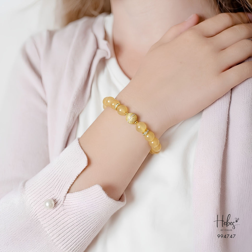 Yellow Jade Bracelet 994747