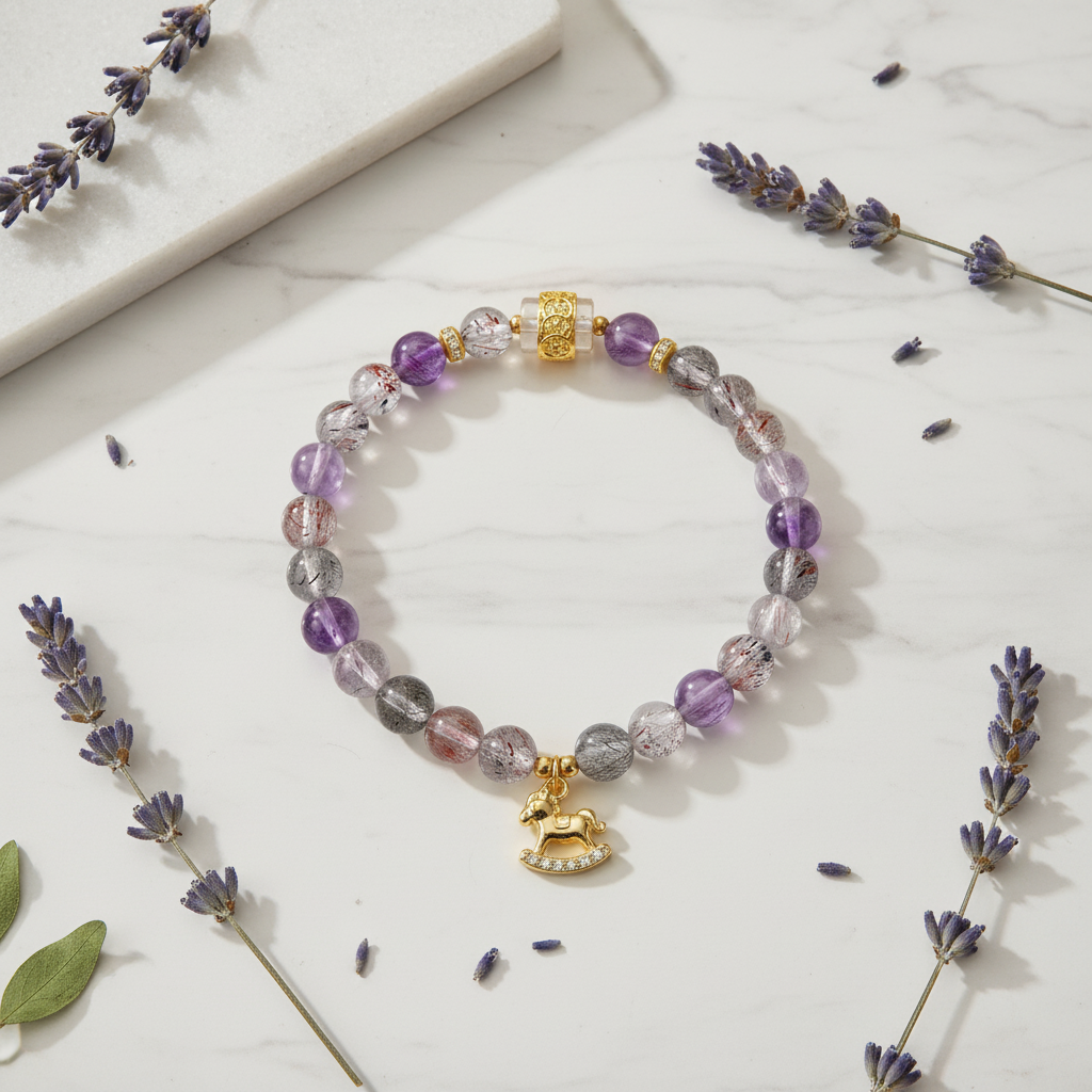 Super Seven Lucky Horse Bracelet 994748