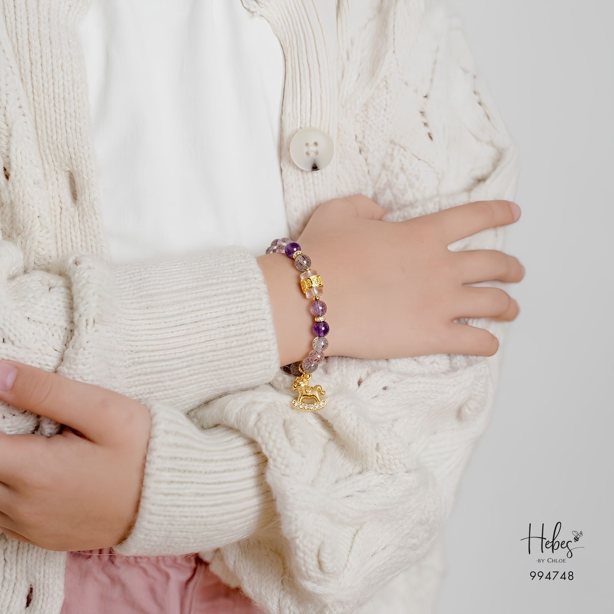 Super Seven Lucky Horse Bracelet 994748