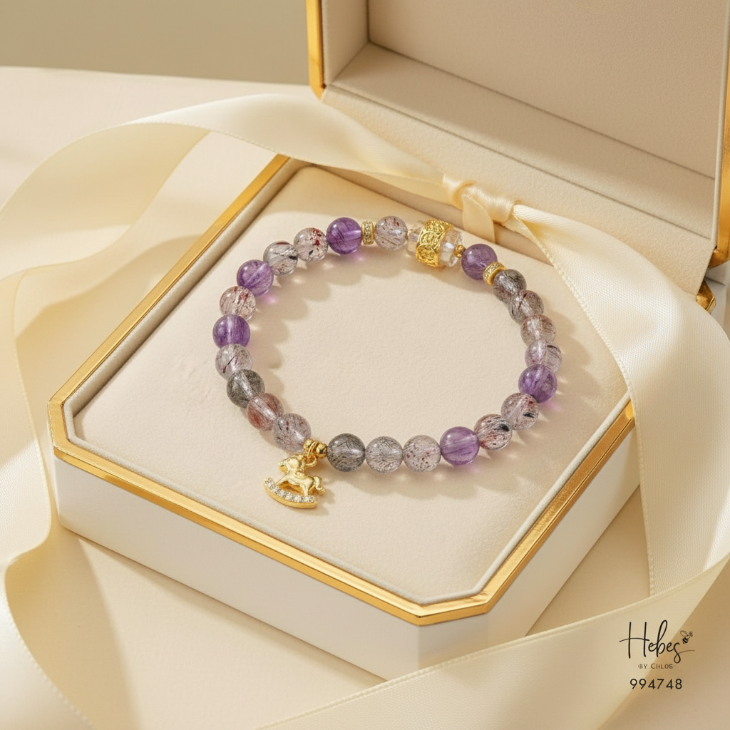 Super Seven Lucky Horse Bracelet 994748