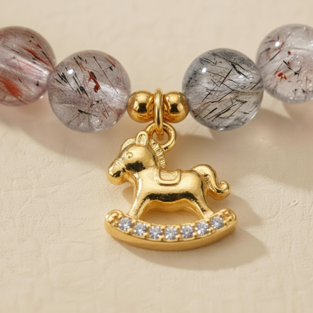 Super Seven Lucky Horse Bracelet 994748