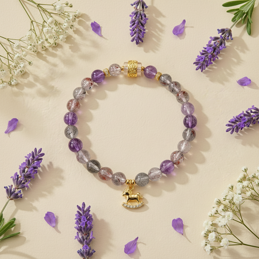 Super Seven Lucky Horse Bracelet 994748