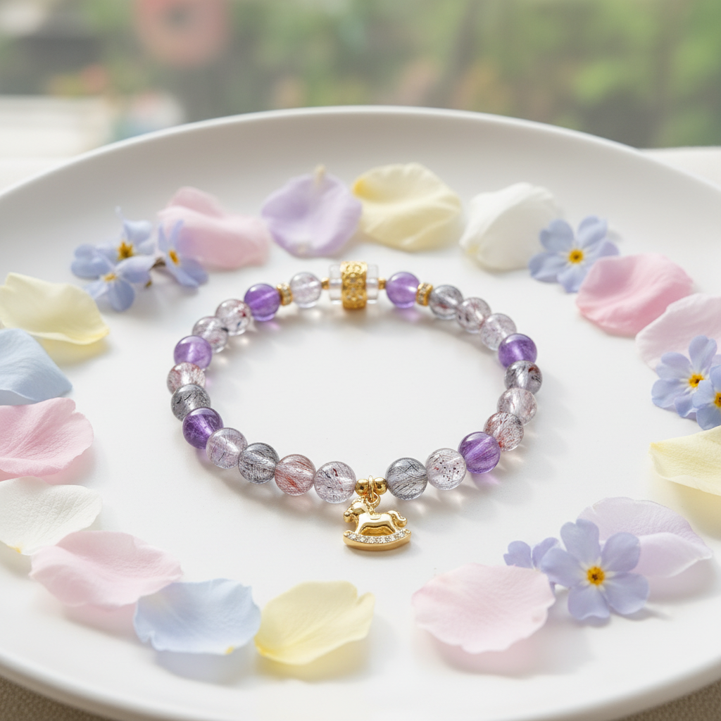 Super Seven Lucky Horse Bracelet 994748