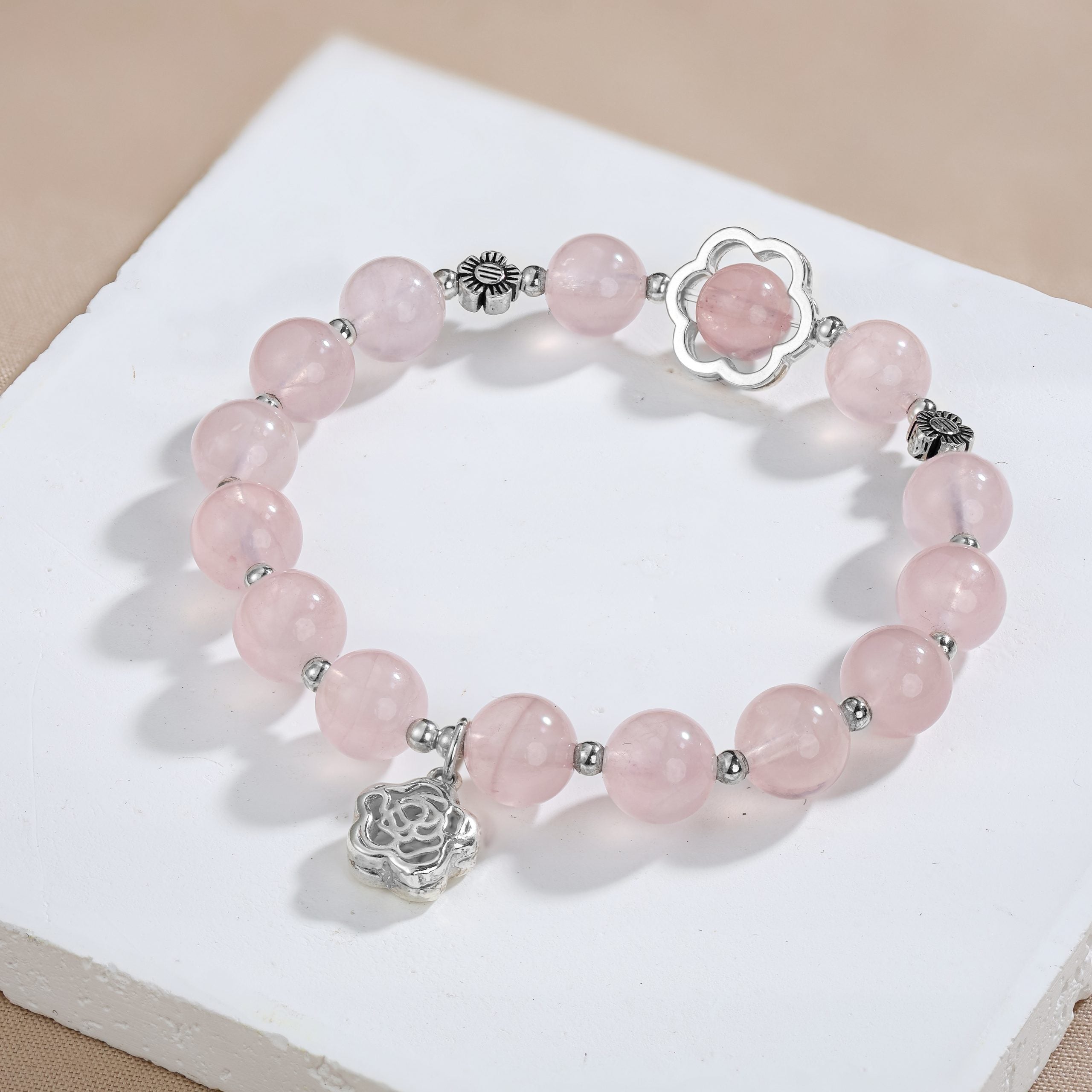 Hebes Rose Quartz Bracelet HC90313L