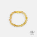 24K Gold Pixiu Rutilated Quartz Bracelet (8mm) 992415