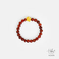 Hebes Red Rutilated Quartz Bracelet HC2476