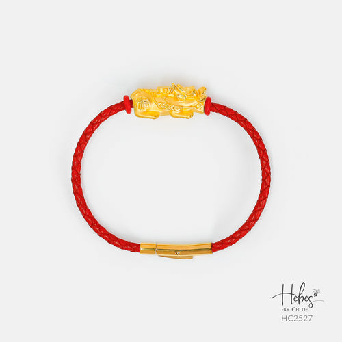 24K Gold Pixiu Healing Bracelet HC2527