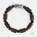 Indonesian Bottle Groud Agarwood Pixiu Dragon Charm Bracelet HC2672