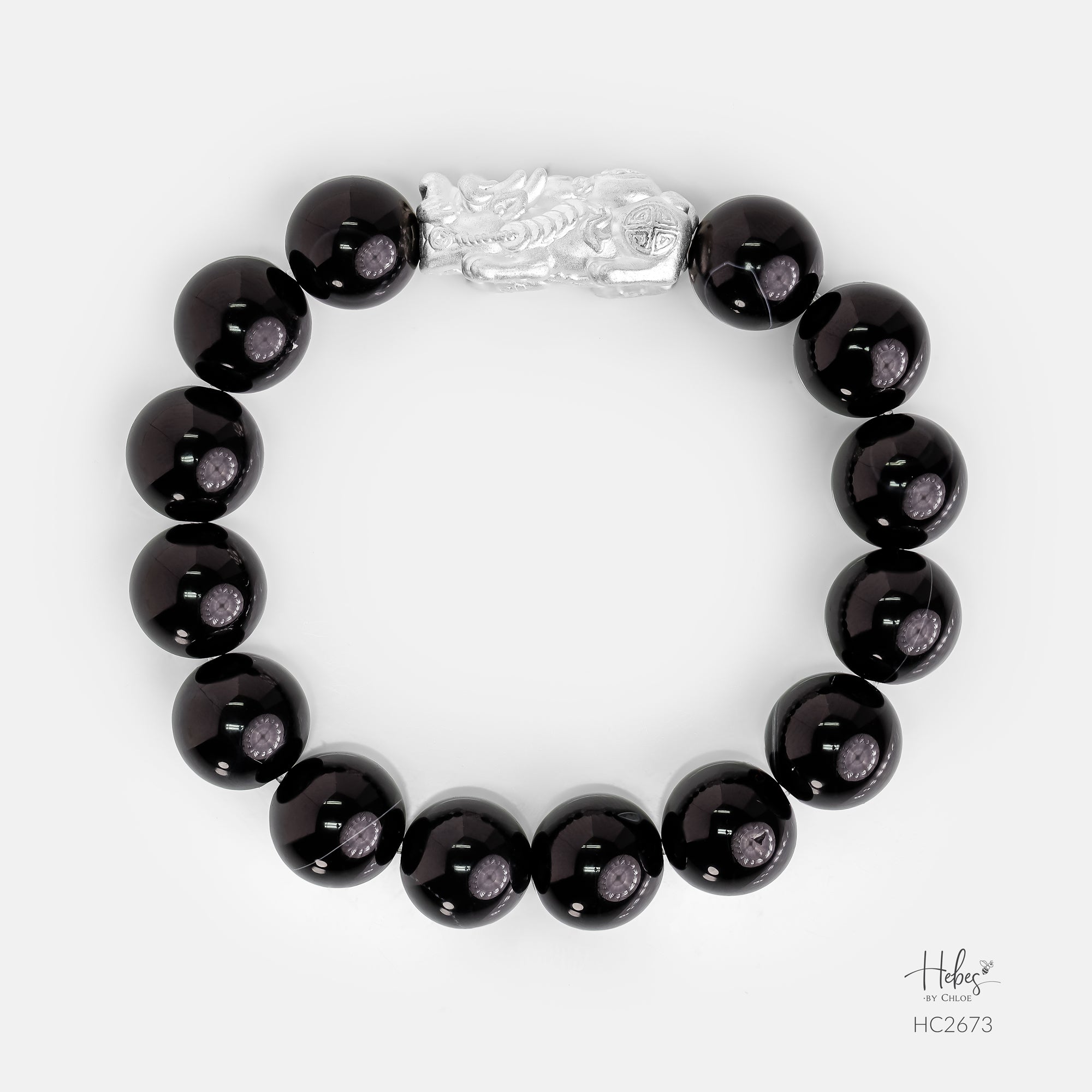 Hebes Black Quartz Bracelet HC2673