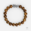 Vietnamese Agarwood Pixiu Dragon Charm  Bracelet (12mm) - HC2741