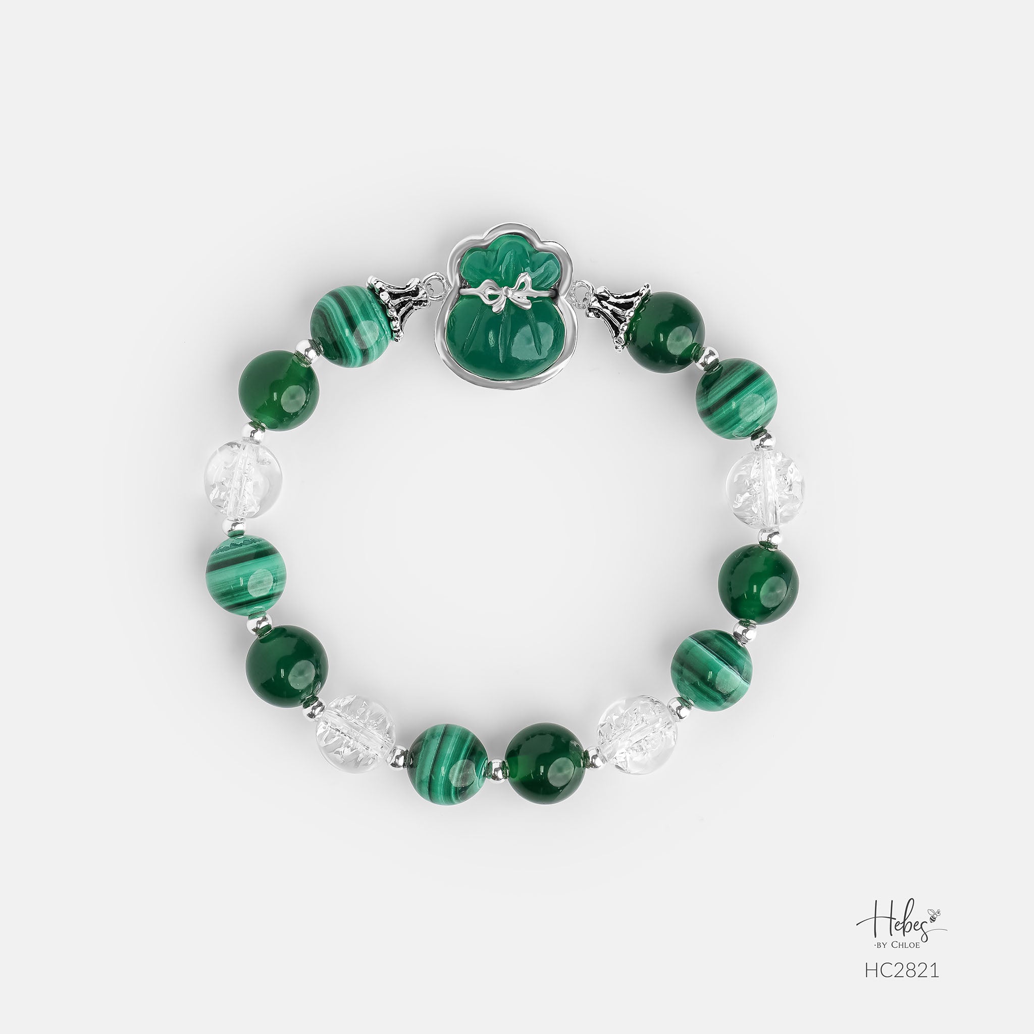 Hebes Green Agate Bracelet HC2821
