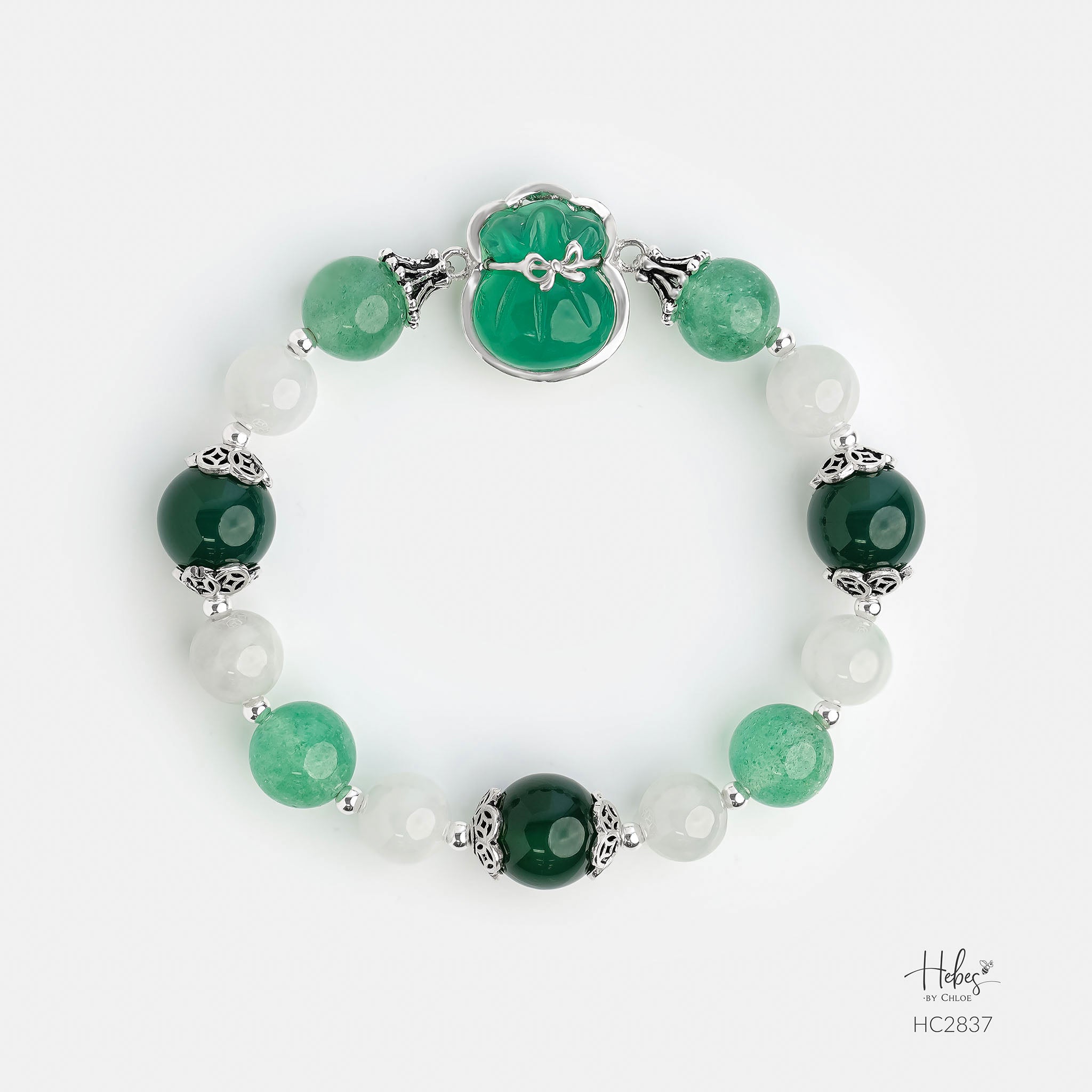 Hebes Green Strawberry Bracelet HC2837