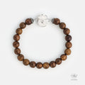 Vietnamese Agarwood Moonstone Fortune Pouch Bracelet HC2896