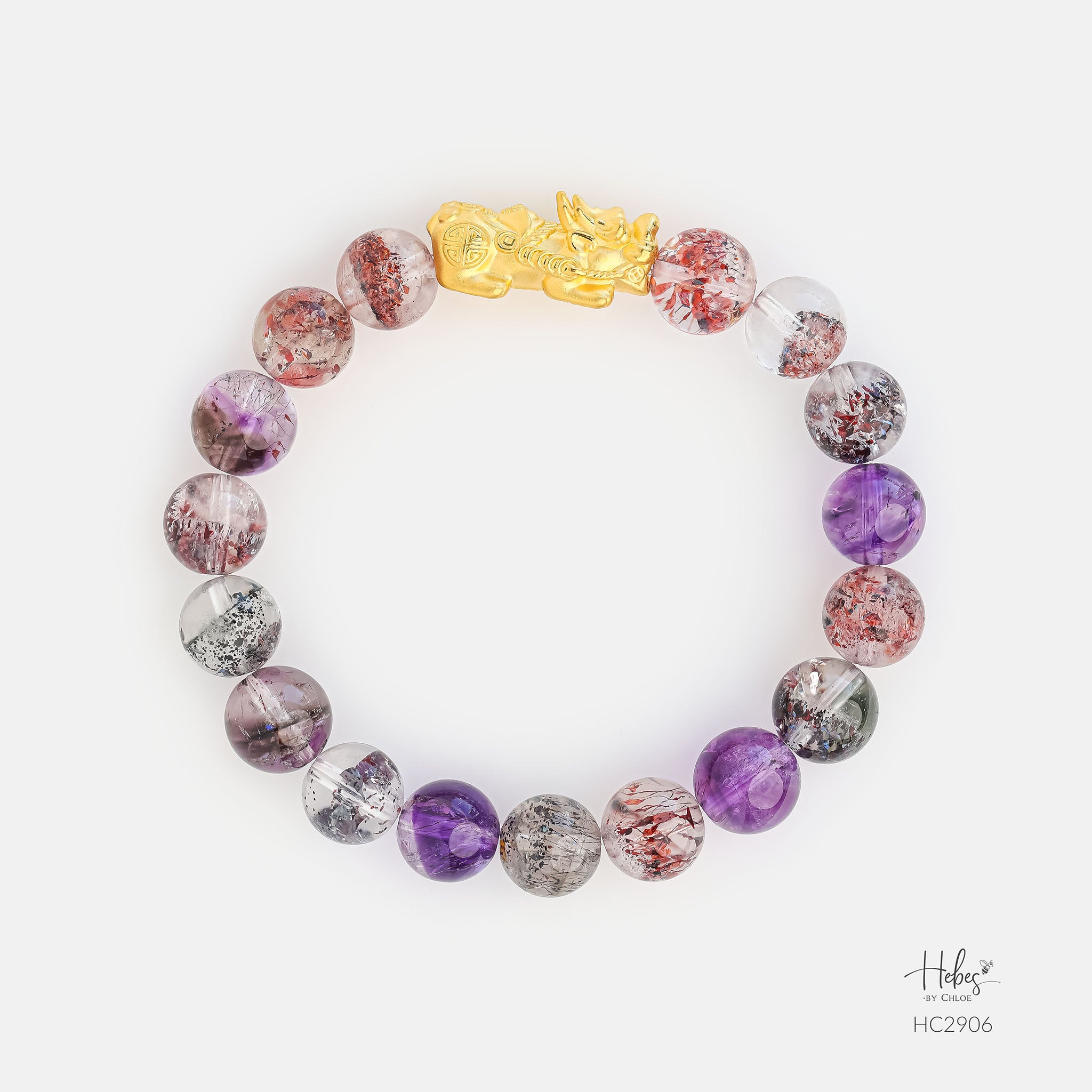 Hebes Super Seven VIP Pixiu Bracelet HC2906
