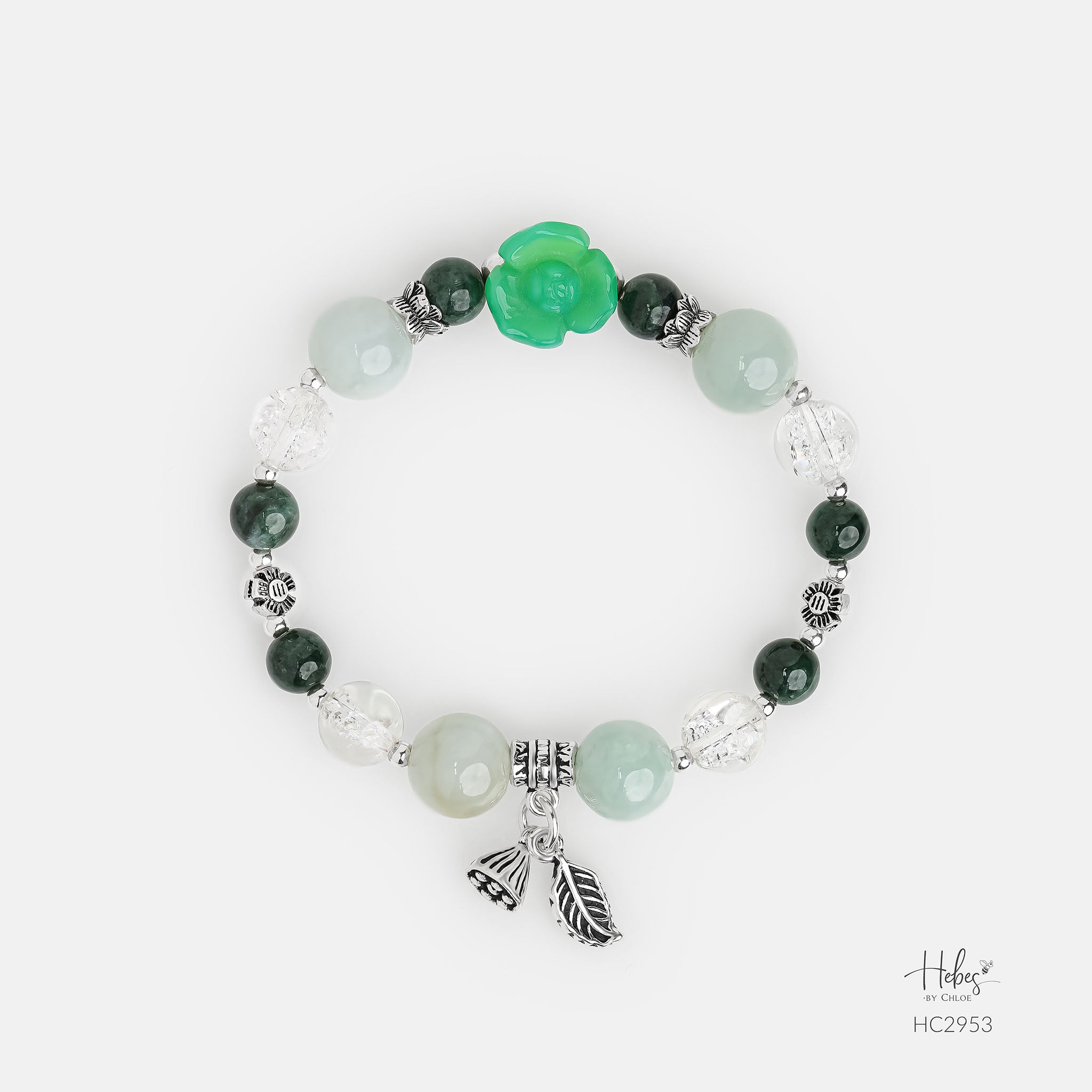 Hebes Green Agate Bracelet HC2953
