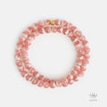 Stack Riches Moneyball Rhodochrosite Healing Bracelet HC2974