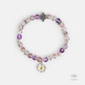 Everlasting Love Endless Knot Super Seven Healing Bracelet HC2993