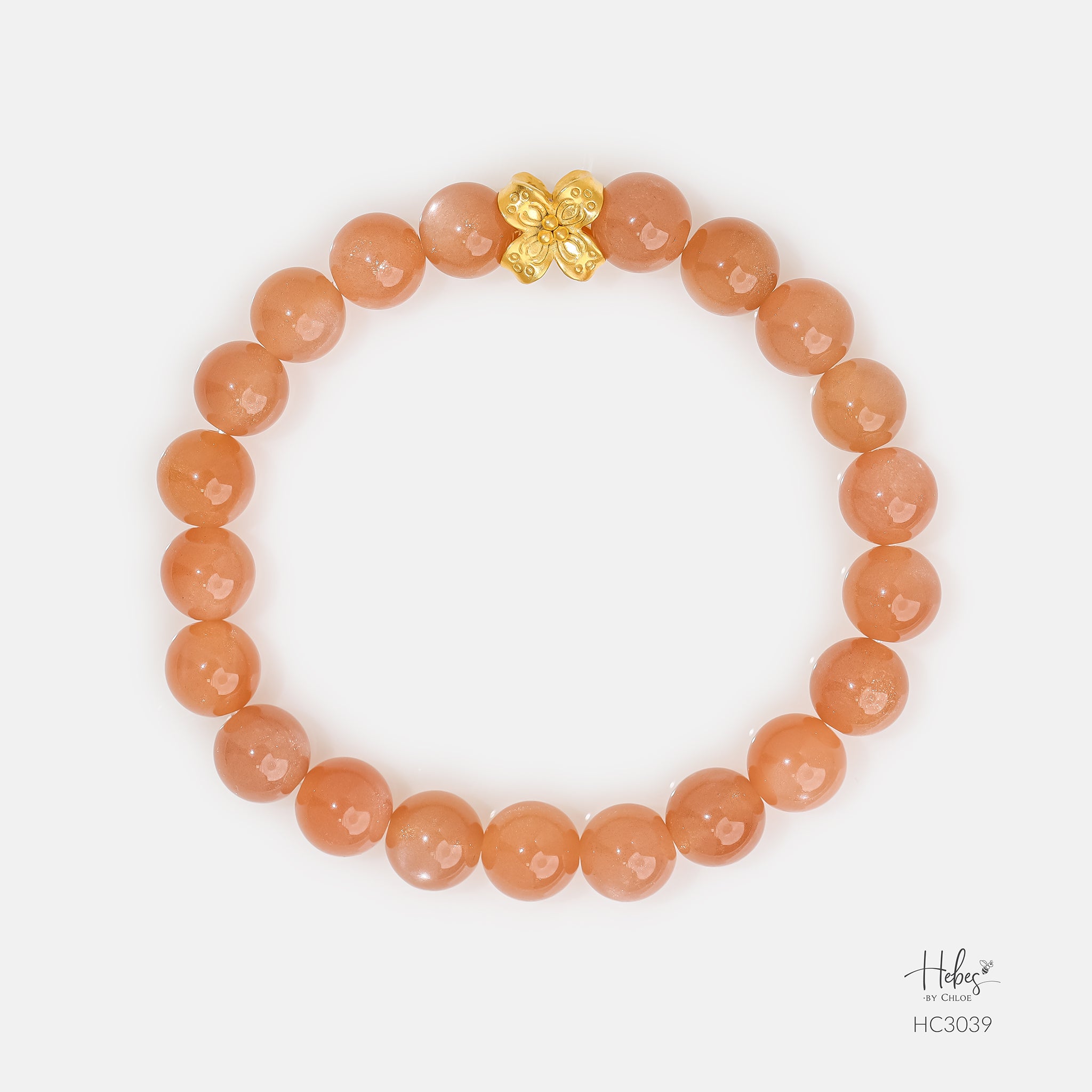 Hebes Gold Vermeil Sunstone Bracelet HC3039 8017