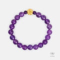 Gold Vermeil Cherry Blossom Amethyst Bracelet (9mm) HC3046 8020