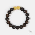 Indonesian Agarwood Pixiu Dragon Charm Bracelet HC3082