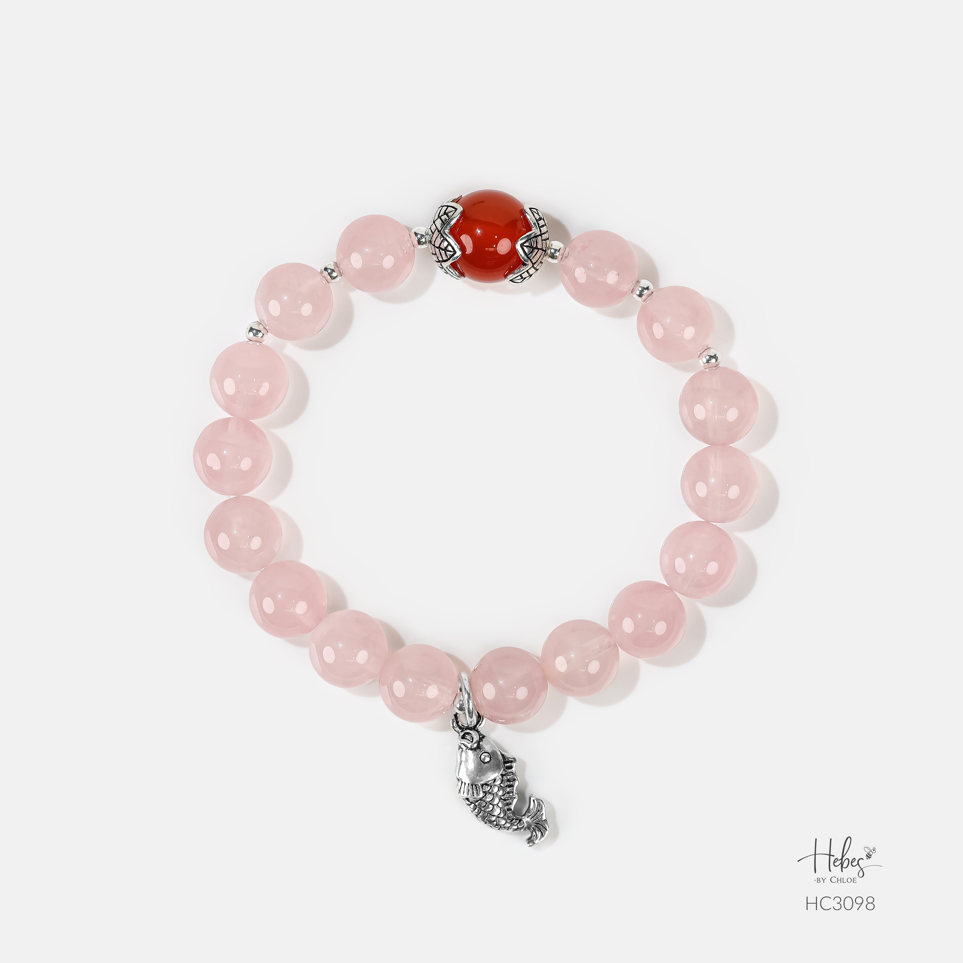 Hebes Rose Quartz Bracelet HC3098